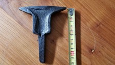 Outil Ancien - Enclume de Bijoutier Forgé - 413 g - 10,6 cm lg - 12 cm ht - 1,8