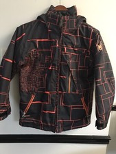 EUC Spyder Kids 2 In 1 Snow Jacket And Pants Sz 10