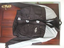 Moto/Scooter Veste imperméable gris/noir neuf taille XXL
