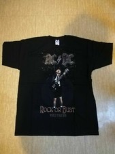 T-SHIRT AC DC Rock or bust World Tour 2015 - Taille L - NEUF