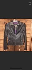 leather jacket women xs