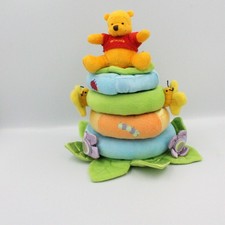 Jeu d'eveil en tissu pyramide anneau Winnie l'ourson DISNEYLAND - Ours Eveil
