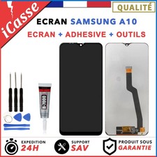 ECRAN LCD POUR SAMSUNG GALAXY A10 SM-A105F FN NOIR + OUTILS + COLLE