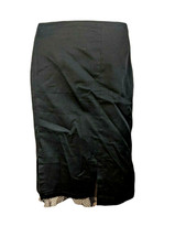 ? Jacqueline Riu  Taille 40 ?  jupe doublée noire coton