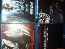 lot de 4 blu-ray Serie Predator Très Bon Etat