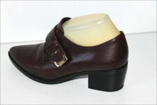GEOX Respira Escarpins Cuir Bordeaux Doublés Cuir T 37 TBE