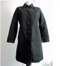 Gap Black Trench Coat Size Medium Original Price $149 With Baby-Blue Inner Lay