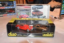Coffret Solido "Duo" Allemagne (Porsche et Mercedes) au 1/43 avec boite 
