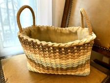 Panier de rangement Beige & Bleu ciel ! Vertbaudet