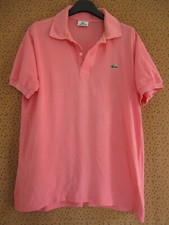 Polo Lacoste Homme Devanlay Manche Courte Tennis rose Jersey - 4