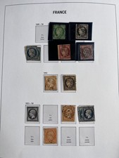 Lot 40 - Collection timbres de France 1849-1948 dt 2,6,33,caisses,PA15** +++