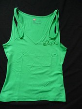 débardeur à double bretelles croisées DIESEL vert T40/42 (L)