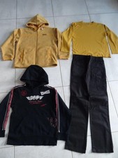 ensemble garçon 14 ans: DDP=veste capuche,TS,sweat capuche + jeans tape à l'oeil