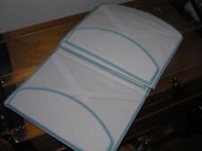 Gently Used Real Simple Long Versatile Cream & Light Blue Shoe Sweater or Other 