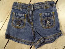 Short en jeans bleu uni à poches OKAÏDI Taille 4 ans / 102 cm super état