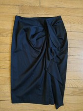 Jupe Tara Jarmon en satin de coton, taille 36