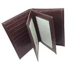 Portefeuille Homme Effet Cuir Porte Monnaie Billets Pieces Carte Cadeau Noel MF