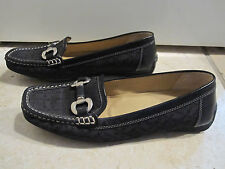jMOCASSINS PLATS NOIRS GEOX RESPIRA Taille 37,5 ETAT NEUF