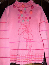 A NE PAS RATER sublime pull à pompons Marèse taille 5 ans  6 ans TBEG VOIR ABSOL