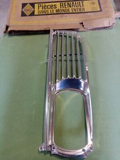 RENAULT 16_1er modèle  Élément AV gauche de calandre en alu