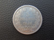 PIECE DE 5 FRANCS LOUIS PHILIPPE I  1832 H - ARGENT