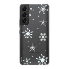 Coque Souple pour Samsung Galaxy Flocons de Neige
