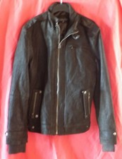 Blouson cuir taille M peau de porc