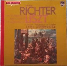 LISZT - Les 2 concertos pour piano et orchestre (Microsillon 33 tours)