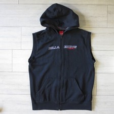 Billabong Veste Capuche Sans Manche L Noir 65% Coton 35% Polyester