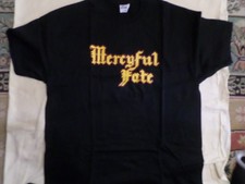 MERCYFUL FATE KING DIAMOND TEE SHIRT SIZE L MF LOGO 
