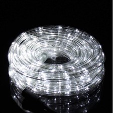 Corde Lumineuse Guirlande Extérieur LED/Tube 240 LED Lumineuse Blanc 10M Garage