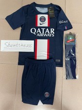 Maillot psg enfant kit complet domicile (messi)