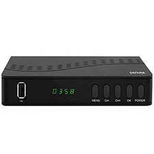 Denver Décodeur TNT DVB-T2. DENVER DTB-140. Récepteur terrestre/Tuner TV. Ful...