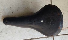 - selle cuir IDEALE 80 vélo  années 1920 1930  longueur 28cm l 15  type course