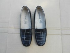  CHAUSSURE FEMME TOUT CUIR NOIR  T 38 