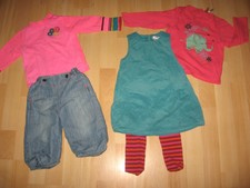 Lot vêtements fille 12 mois robe pantalon t-shirt pull collant - Orchestra