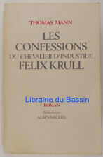 Les Confessions du chevalier d'industrie Félix Krull Thomas Mann 1985