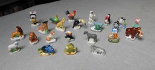 lot de feves   themes disney - la fontaine et animaux divers