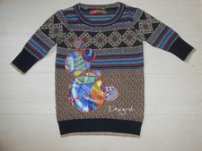 Desigual Rainbow  Pull Haut Tricot  Original  T M