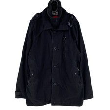 Superdry Marron 100% Coton Veste Parka Taille XXL 2XL