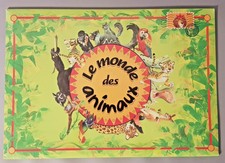 4 superbes livres illustrés : "Le Monde des animaux", 1992 Tormont Inc. jeunesse