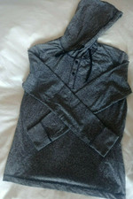 Sweat à capuche gris avec fermeture boutons H&M - Taille L - Neuf