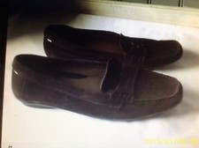 Mocassins GEOX neufs  daim brun .T 39 . ( A/F)