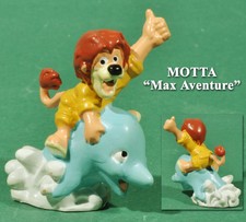 Motta bâtonnets Max 1996, figurine de Max et le Dauphin voyageur