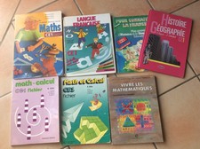  7 livres scolaires niveau ce1