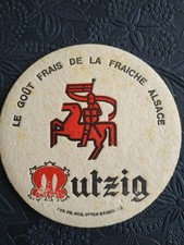 Collection Sous Bock45 - ----  MUTZIG -  Fraîche ALSACE ----- - 