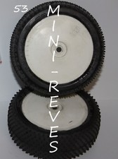 Pneus Avant 4x4 Schumacher Mini Pin sur jante losi (insert hexagone)