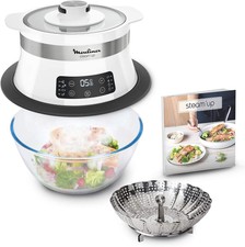 ✔️ Moulinex Steam Up — cuiseur vapeur 8 programmes — Steam'Up VJ504010