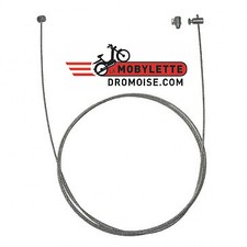 Câble d'Embrayage Moto Universel 2 Mètres + 2 Serres Câble Ø 2 mm