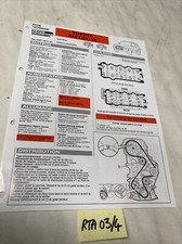 Fiche technique automobile Toyota RAV4 GX VX édition 1997 RTA